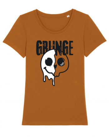 Grunge Music Smiley Roasted Orange