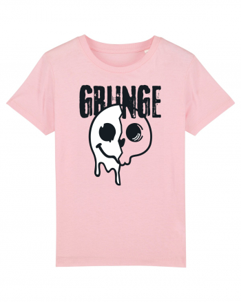 Grunge Music Smiley Cotton Pink