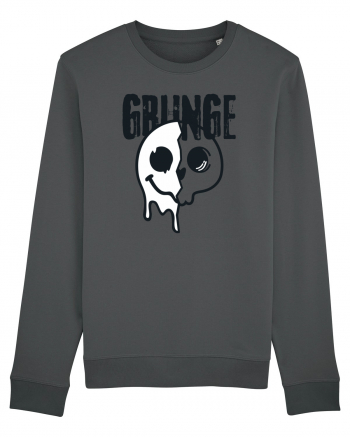 Grunge Music Smiley Anthracite