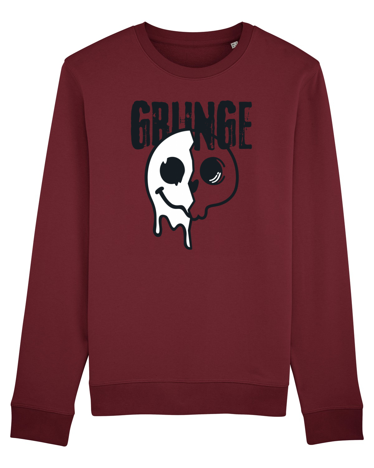 Bluză mânecă lungă Unisex Rise Burgundy