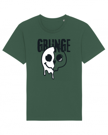 Grunge Music Smiley Bottle Green