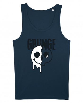 Grunge Music Smiley Navy