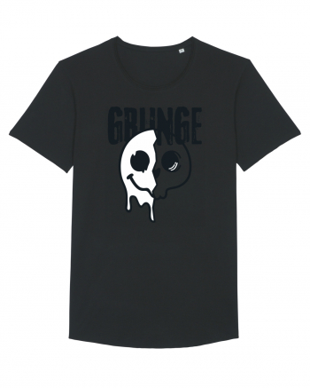 Grunge Music Smiley Black