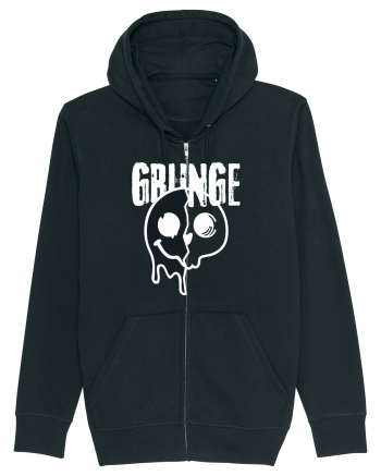 Grunge Music Smiley Black