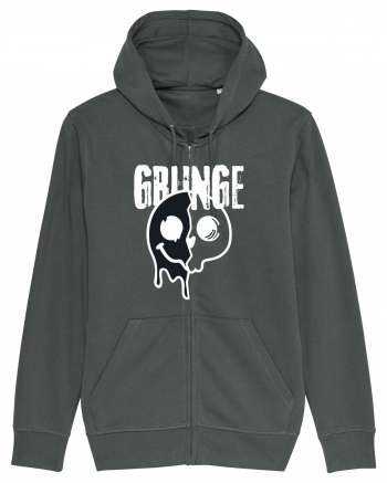 Grunge Music Smiley Anthracite