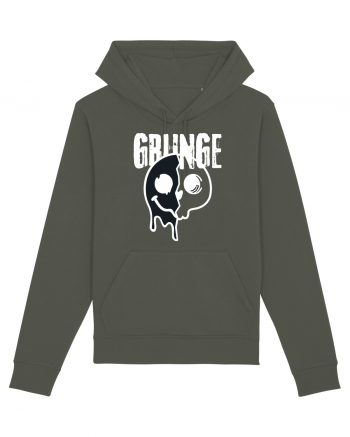 Grunge Music Smiley Khaki