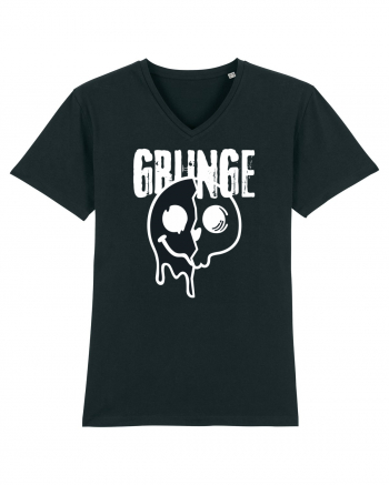 Grunge Music Smiley Black