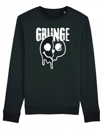 Grunge Music Smiley Black