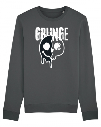 Grunge Music Smiley Anthracite