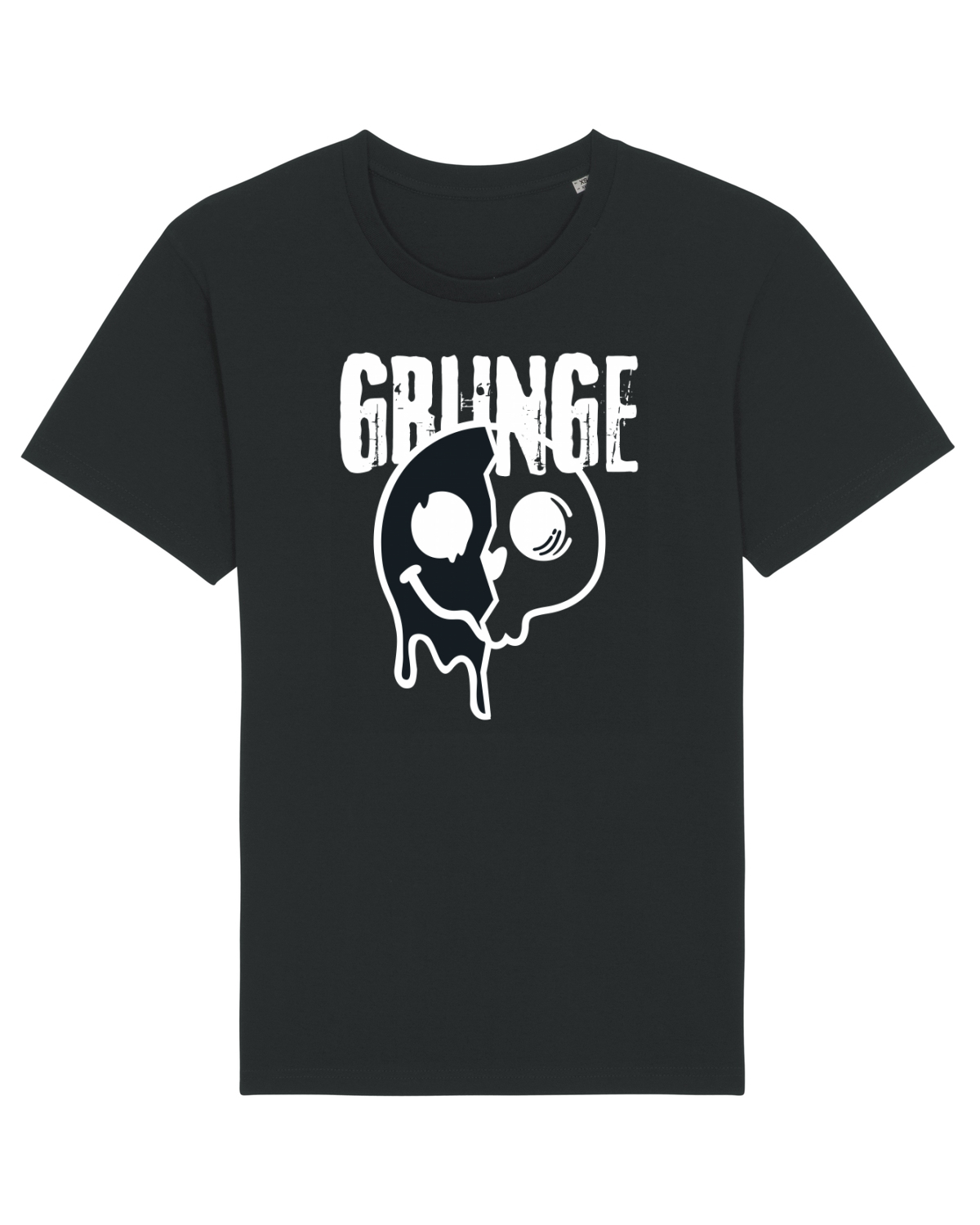 Tricou mânecă scurtă Unisex Rocker Black