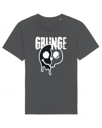 Grunge Music Smiley Anthracite