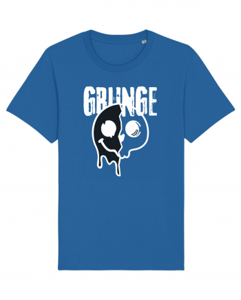 Grunge Music Smiley Royal Blue