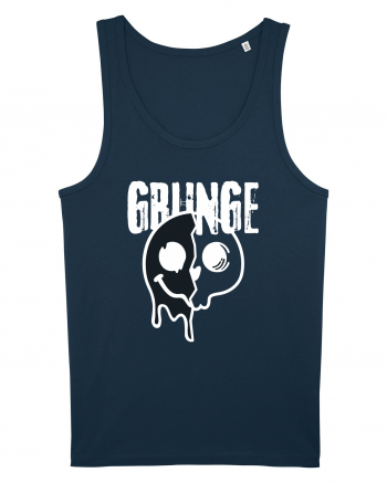 Grunge Music Smiley Navy