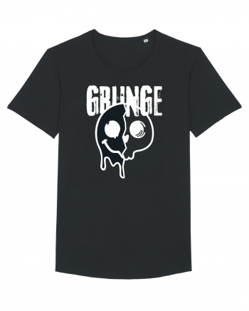 Grunge Music Smiley Black