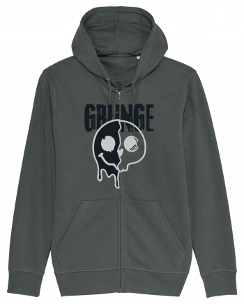 Grunge Music Smiley Anthracite