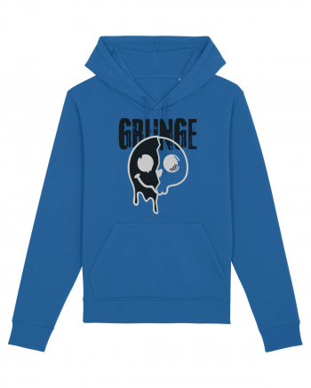 Grunge Music Smiley Royal Blue