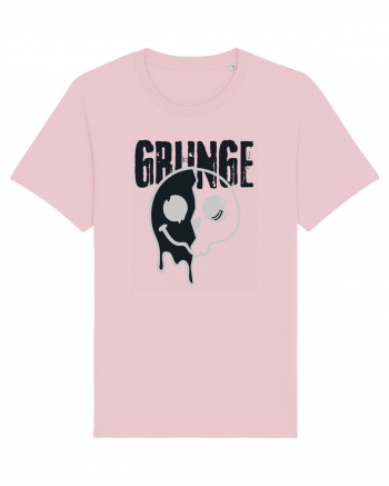 Grunge Music Smiley Cotton Pink