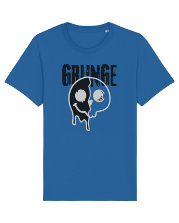 Grunge Music Smiley Royal Blue