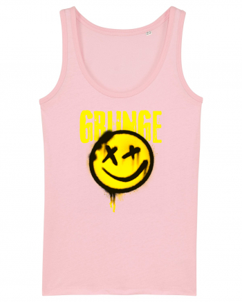 Grunge Music Smiley Cotton Pink