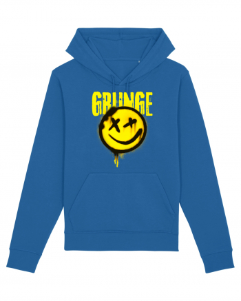 Grunge Music Smiley Royal Blue