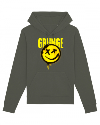 Grunge Music Smiley Khaki