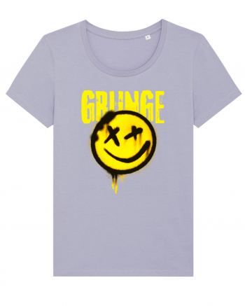 Grunge Music Smiley Lavender