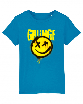 Grunge Music Smiley Azur