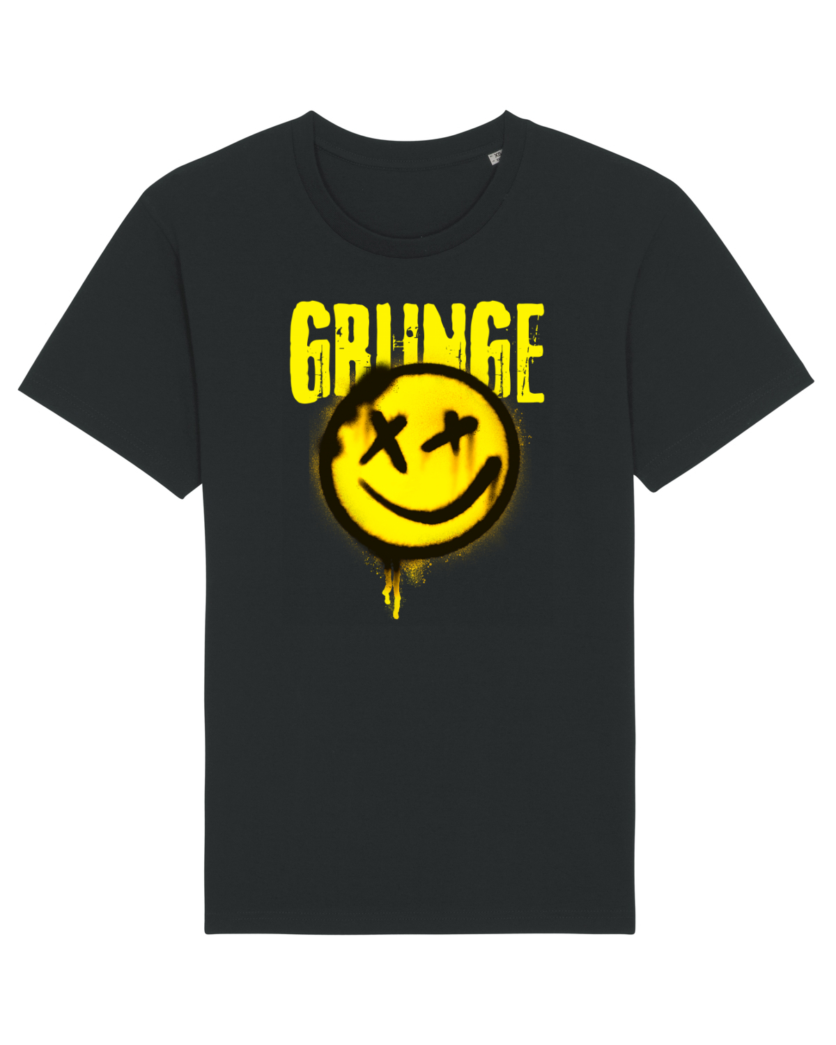 Tricou mânecă scurtă Unisex Rocker Black