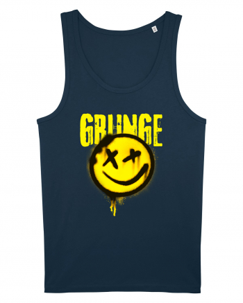 Grunge Music Smiley Navy