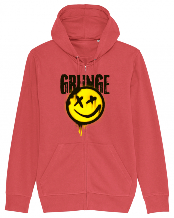 Grunge Music Smiley Carmine Red