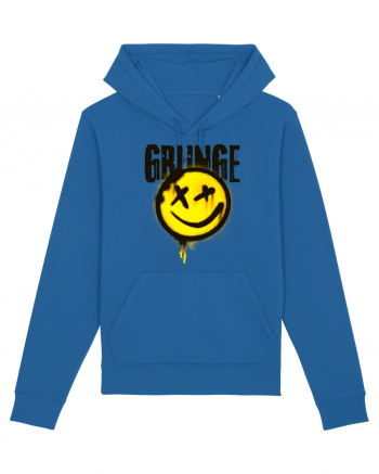 Grunge Music Smiley Royal Blue