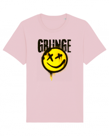 Grunge Music Smiley Cotton Pink