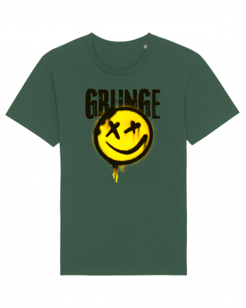 Grunge Music Smiley Bottle Green