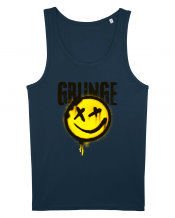 Grunge Music Smiley Navy