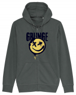 Grunge Music Smiley Hanorac cu fermoar Unisex Connector