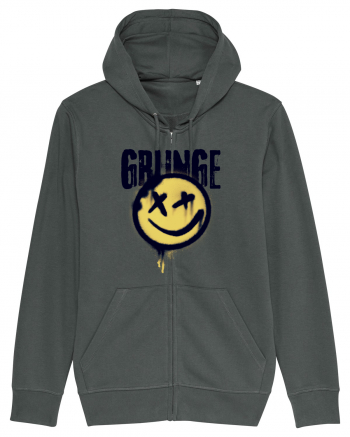 Grunge Music Smiley Anthracite