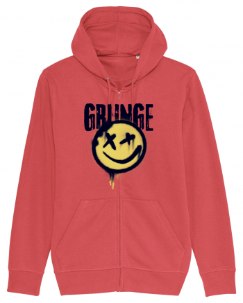 Grunge Music Smiley Carmine Red