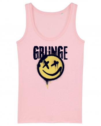 Grunge Music Smiley Cotton Pink