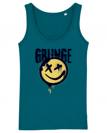 Grunge Music Smiley Ocean Depth