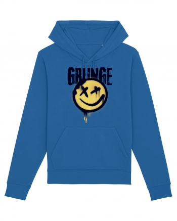 Grunge Music Smiley Royal Blue