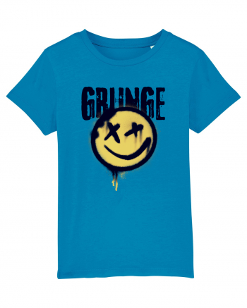 Grunge Music Smiley Azur