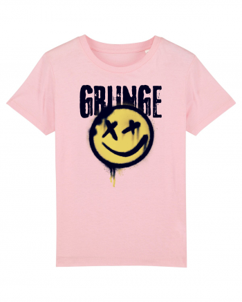 Grunge Music Smiley Cotton Pink