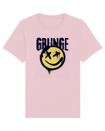 Grunge Music Smiley Cotton Pink