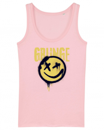 Grunge Music Smiley Cotton Pink