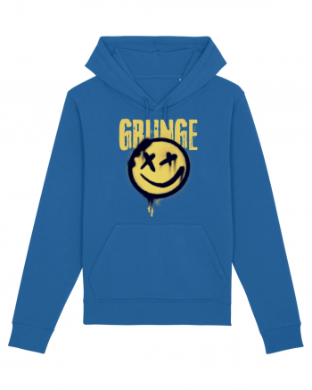 Grunge Music Smiley Royal Blue