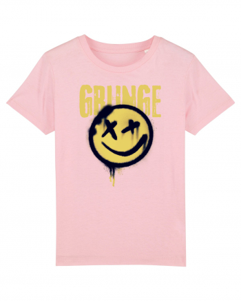 Grunge Music Smiley Cotton Pink