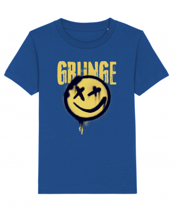 Grunge Music Smiley Majorelle Blue