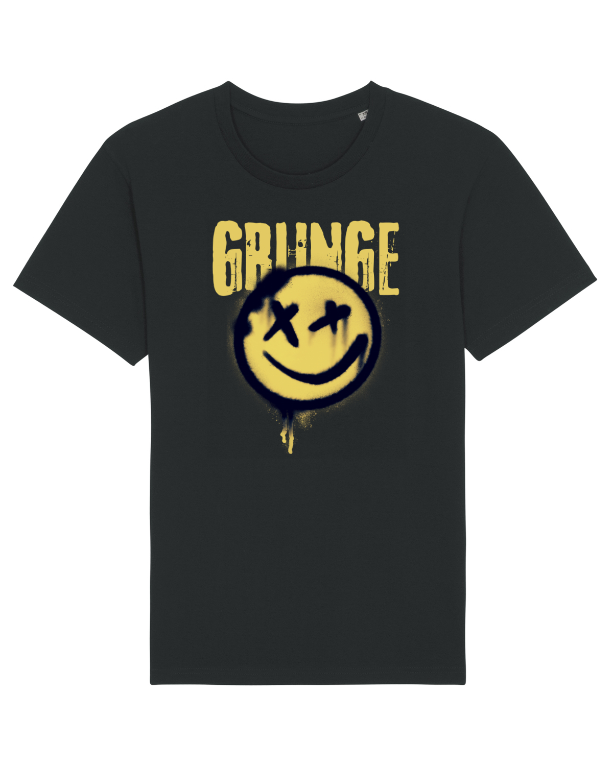 Tricou mânecă scurtă Unisex Rocker Black