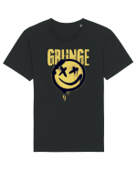 Grunge Music Smiley Tricou mânecă scurtă Unisex Rocker