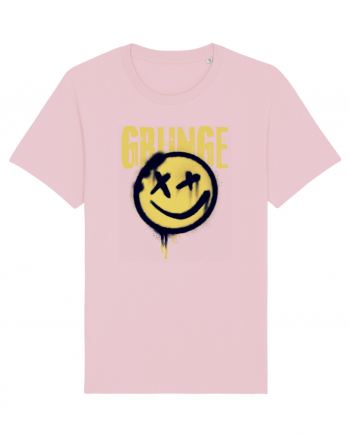 Grunge Music Smiley Cotton Pink